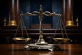 Court lawyer legal judge justice symbol concept verdict law balance gavel Royalty Free Stock Photo
