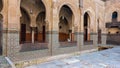 Court of the Madrasa Bou Inania in Fez, Morocco, Africa