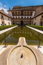Court of the Myrtles in La Alhambra, Granada