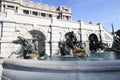 Court of Neptune Fountain Royalty Free Stock Photo