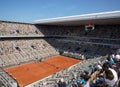 Court Philippe Chatrier at Le Stade Roland Garros during round 4 match at 2023 Roland Garros in Paris, France