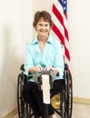 Court Reporter in Wheelchair