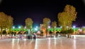 Court of Shah Cheragh mosque in Shiraz - Iran Royalty Free Stock Photo