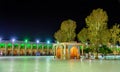 Court of Shah Cheragh mosque in Shiraz - Iran Royalty Free Stock Photo