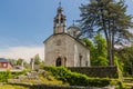 Court (Castle) church in Cetinje, Monteneg Royalty Free Stock Photo