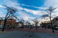Court Yard in downtown historic Harbor East/ Fells Point, Baltimore Maryland