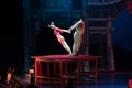 Courteous-Acrobatic show Baixi Dream Night Royalty Free Stock Photo