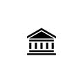 Courthouse vector icon