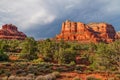 Courthouse Butte and Bells Rock Landscape