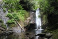 Courthouse Falls Pisgah National Forest North Carolina Royalty Free Stock Photo