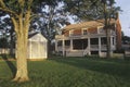 Courthouse, known as the Mclean House at Appomattox, Virginia, site of surrender and end of the Civil War Royalty Free Stock Photo