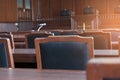 Courtroom of the judiciary. Royalty Free Stock Photo