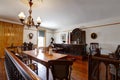 Courtroom in Whaley House Museum, old town of San Diego