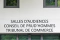 Courtrooms, labour court and commercial court building in France