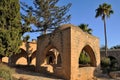 Courtyard of an ancient monastery Ayia Napa Royalty Free Stock Photo
