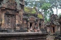 Courtyard of Banteay Srei temple