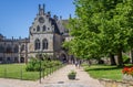 Courtyard of the Bentheim castle Royalty Free Stock Photo