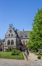 Courtyard of the Bentheim castle in Bad Bentheim Royalty Free Stock Photo