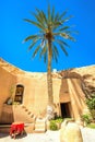 Berber underground dwellings. Troglodyte house. Matmata, Tunisia, North Africa Royalty Free Stock Photo