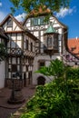 Courtyard buildings, the Wartburg castle Royalty Free Stock Photo