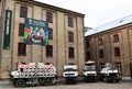 The courtyard at The Carlsberg Brewery in Copenhagen