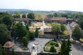 Courtyard of the castle Czocha Royalty Free Stock Photo