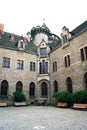 The courtyard of the castle Marienburg