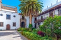 Courtyard of Catedral de Santa Ana at Las Palmas de Gran Canaria, Canary islands, Spain