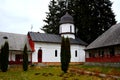 Courtyard of Cheia Monastery, Prahova