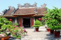 Courtyard garden Fujian Assembly Hall, Hoi An, Vietnam