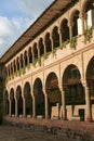 Courtyard of Convent of Santo Domingo in Koricancha complex