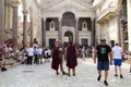 Courtyard in the Diocletian`s Palace, Split, Croatia