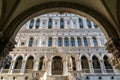 Courtyard of the Doge& x27;s Palace in Venice, Italy Royalty Free Stock Photo