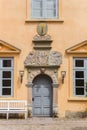 Courtyard door of the historic castle in Eutin Royalty Free Stock Photo