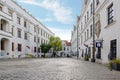 Courtyard of the Ducal Castle in Szczecin, Poland, former seat of the dukes of Pomerania-Stettin