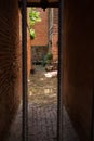 Courtyard on Elfreth's Alley.