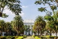 Courtyard of the Falaknuma palace, Hyderabad, Telangana, India Royalty Free Stock Photo