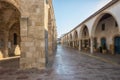 Saint Lazarus Agios Lazaros orthodox church in Larnaca, Cyprus. Architectural landmark, religious and travel background Royalty Free Stock Photo