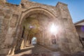 Saint Lazarus Agios Lazaros orthodox church in Larnaca, Cyprus. Architectural landmark, religious and travel background Royalty Free Stock Photo