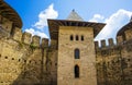 Courtyard of Fortress in Soroca, Moldova Royalty Free Stock Photo