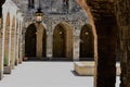 Courtyard of the Deir El Qamar palace Royalty Free Stock Photo