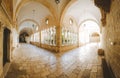 Courtyard of Franciscan Church and Monastery, Dubrovnik, Croatia Royalty Free Stock Photo