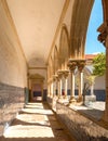 Courtyard gallery in the Convent of Christ in Tomar