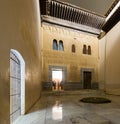 Courtyard of Gilded Room Cuarto dorado at Alhambra