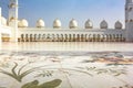 Courtyard Grand Mosque Abu Dhabi