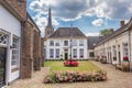 Courtyard of the historic guest house of Doesburg Royalty Free Stock Photo