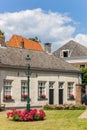 Courtyard of the historic guest house of Doesburg Royalty Free Stock Photo