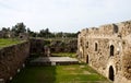 Courtyard on historic Othello Castle