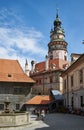 Tower of Cesky Krumlov Castle