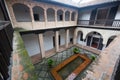 Courtyard of home of Hernan Lopez el Feri . Granada